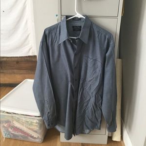 Professional-wear, classy, blue-grey.